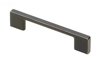 GTV: Ручка мебельная UZ 819 C=96, античная медь UZ-819096-14