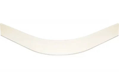 10 Закругление универсальное для цоколя ПВХ Н.100, ваниль