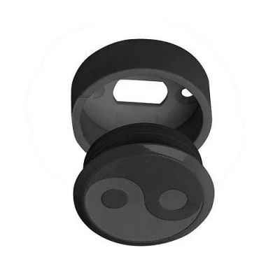 GTV: Выключатель сенсорный беспроводной CCT, черный: AE-WDBP2CCT-20