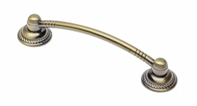 GTV: Ручка мебельная RENNES C=096 мм, старое золото UZ-REN096-04A