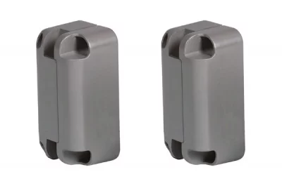 Держатели для бокового крепления ведра арт.226, пластик серый кварц, комплект 2 штуки