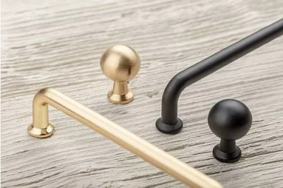 GTV: Ручка NORD L-192, брашированное золото: UZ-NORD-192-18