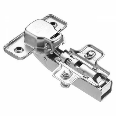 Петля GTV ZM-НСKT 90 градусов угловая самозакрывающаяся с планкой для фальшпанелей с евро: ZM-HCKT90-ZE-S