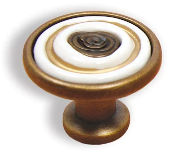 Boyard: Ручка мебельная MARTA RC108BAB.4/W