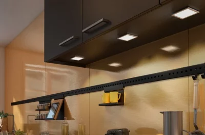 Комплект из 3-х светильников LED Matrix 150х150, 5700K, отделка белый