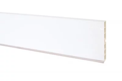 0419 Цоколь ПВХ H.100, L=4000, белый