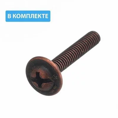 GTV: Мебельная фарфоровая ручка старое золото/розовый цветок GP-0728-J4-R