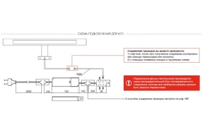 Комплект из 1-го светильника LED Vivaci, 4000K, отделка хром глянец