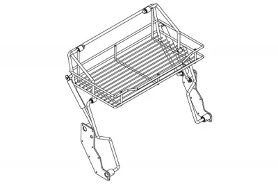 Полка-сушка одноуровневая 600, c лифтовым механизмом