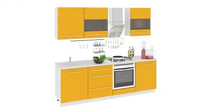 Кухонный гарнитур 240 см «Ассорти» 597002 Кухонный гарнитур 240 см «Ассорти» 597002