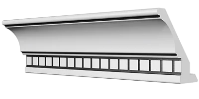 Фриз Классика верхний прямой, коллекция Флора