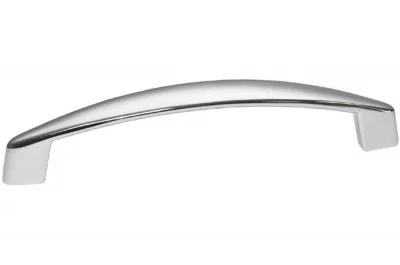 Ручка-скоба 128мм, отделка хром глянец