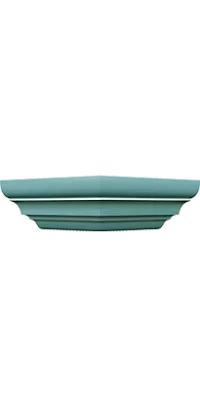 Накладка на ФВ фигурный внешний угол 90, коллекция Афродита