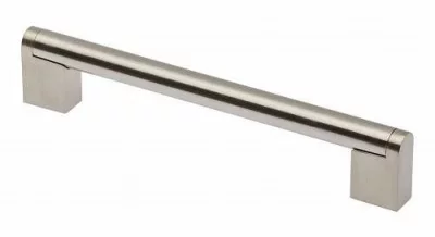 Ручка мебельная UZ-336 C=192, инокс GTV UZ-336192-06