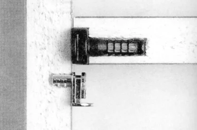 Полкодержатель врезной d.15мм, для ДСП 16-18мм, цвет чёрный