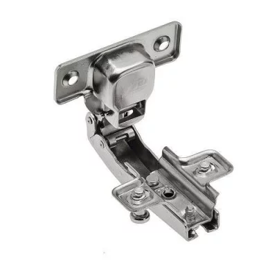 GTV: Петля GTV 90° + Планка Н=2 без евро шурупа ZP-KT90H2-BE