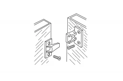 Клип-защёлка фасада под духовку