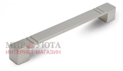 Ручка-скоба 128мм никель матовый: UN4906/128