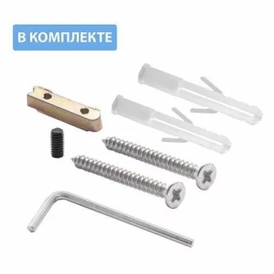 GTV: Мебельный крючок E-018, алюминий WZ-E-018-05