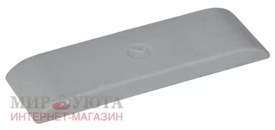 LIBRA CC2 Заглушка для навесов D12, пластик, серая: 6 34610 10 GR