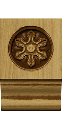 Накладка на ФН фигурный прямая, коллекция Виктория