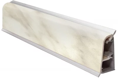 002.Бортик овальный L=4000, мрамор жёлтый