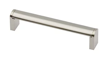 Ручка мебельная UZ-682 C=128, инокс GTV UZ-682128-06