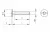 Винт М4х27.5мм, отделка цинк (за 100 шт.)