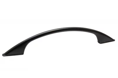 Ручка-скоба 128мм, отделка чёрная