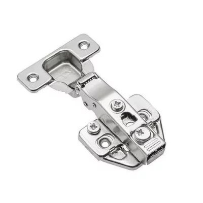 GTV: Петля GTV Prestige самозакрывающаяся HC без евро шурупа регулировка в 3 плоскостях ZM-CNHC09BR2