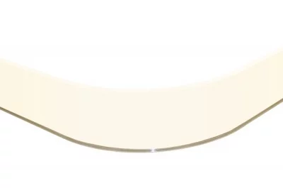5075 Закругление для цоколя ПВХ H.120, слоновая кость NEW