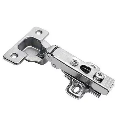 GTV: Петля накладная с клипом GTV H=0 без пружины, 45мм с эксцентриковой регулировкой без евро шурупа ZP-COCA450-BE