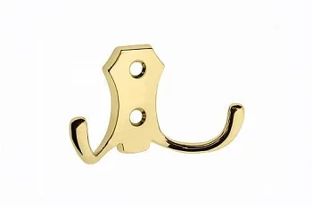 GTV: Мебельный крючок K-24 B0, золото WZ-B0-K24-03