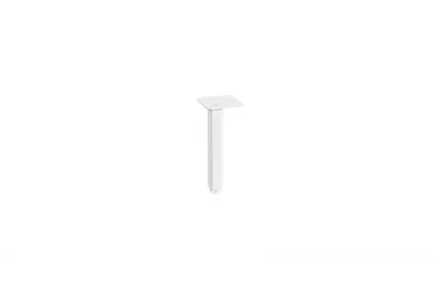 Ножка декоративная Риза, h.150, отделка белый бархат (матовый)