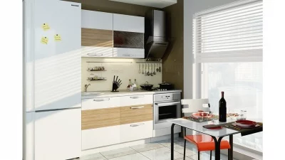 Кухонный гарнитур длиной - 180 см (со шкафом НБ)