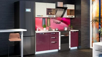 Кухонный гарнитур длиной - 210 см