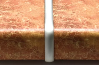 Профиль соединительный Т-образный для столешницы Н.40, алюминий