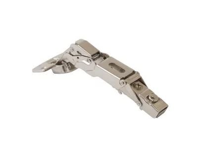Петля для накладных дверей Firmax Click-on Soft-Close, угол открывания 155°, 48 мм, шуруп