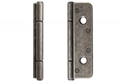 Петля декоративная Evolve 250, отделка никель античный