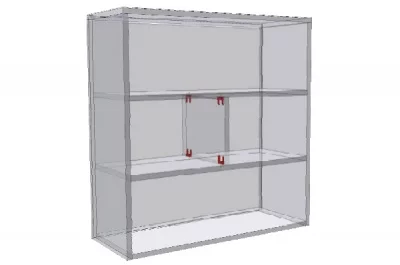 Скрытое крепление Ghost для деревянных полок, фронтальное Скрытое крепление Ghost для деревянных полок, фронтальное