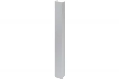 08 Торцевая заглушка Н-150, гладкий алюминий