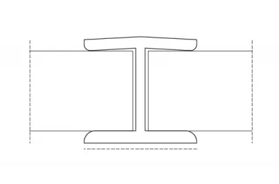 20 Стык для цоколя Н.100, шимо светлый