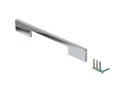 Ручка-скоба 160-192мм FIRMAX, металл, хром