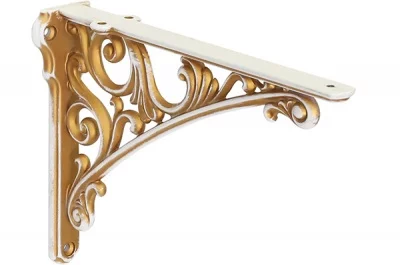 Менсолодержатель, отделка золото винтаж