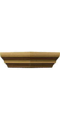 Накладка на ФВ фигурный внешний угол 135, коллекция Виктория