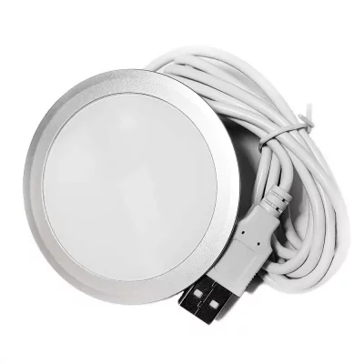 Встраиваемая беспроводная зарядка Qistore Планета Венера Серебряная