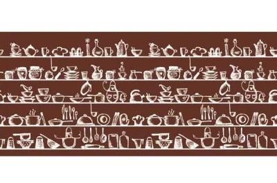 Стеновая панель Мокко, 1200х540х6мм, стекло