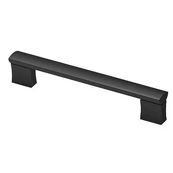 GTV: Ручка алюминиевая UA-B311 C=160, черная UA-B0-311160-20M