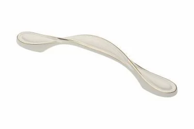 GTV: Ручка ROYAL5 L-096, белый/золото: UZ-ROYAL5-96-10-03