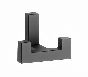 GTV: Мебельный крючок K2202, черный WZ-K2202-CZ